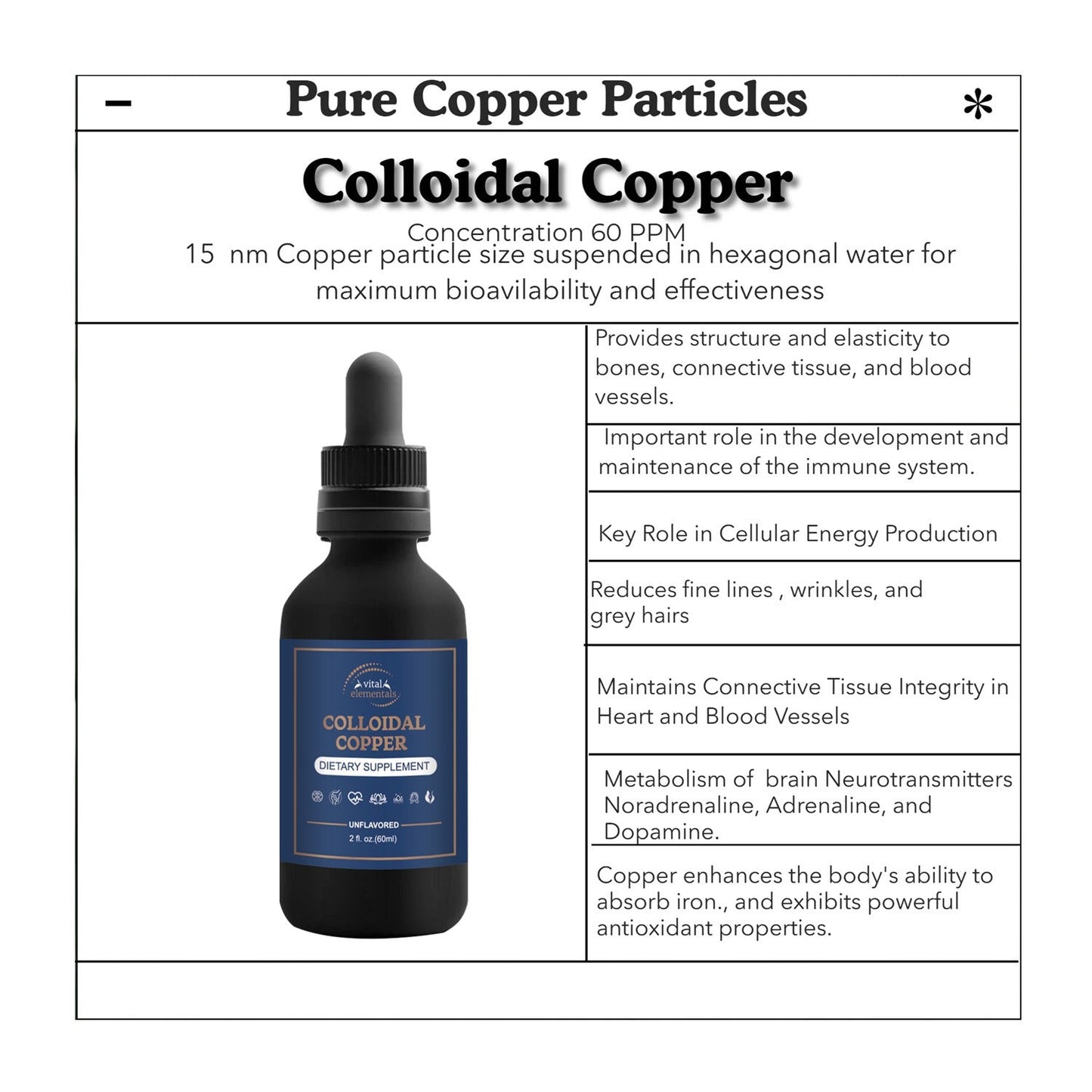 Colloidal Copper Supplement